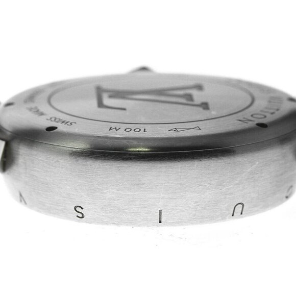 LOUIS VUITTON Tambour Automatic Q1A61 Chronograph Automatic Men's Watch - Picture 6 of 12